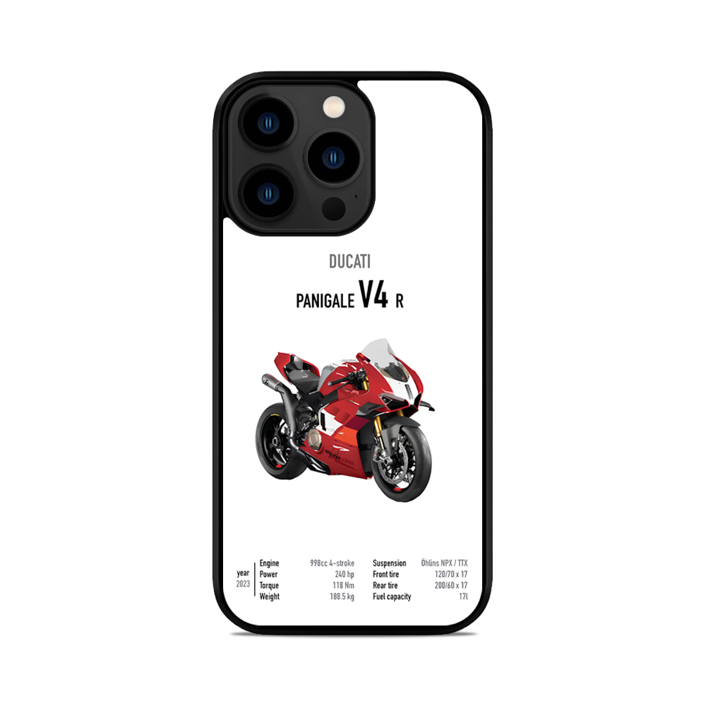 Чохол для iPhone, Samsung, Xiaomi, Huawei, Oppo, Realme Ducati Panigale V4R