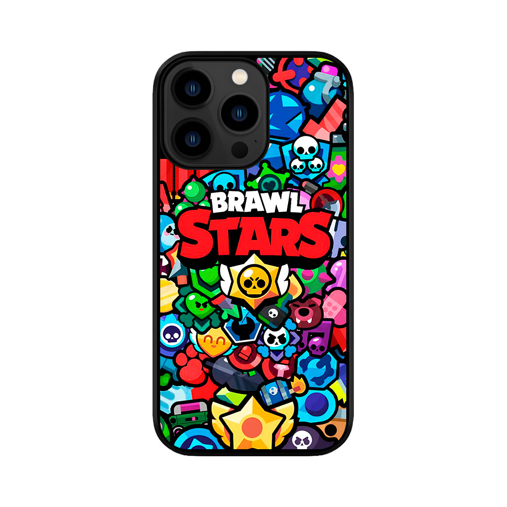 Чохол для iPhone, Samsung, Xiaomi, Huawei, Oppo, Realme Brawl Stars Wallpaper