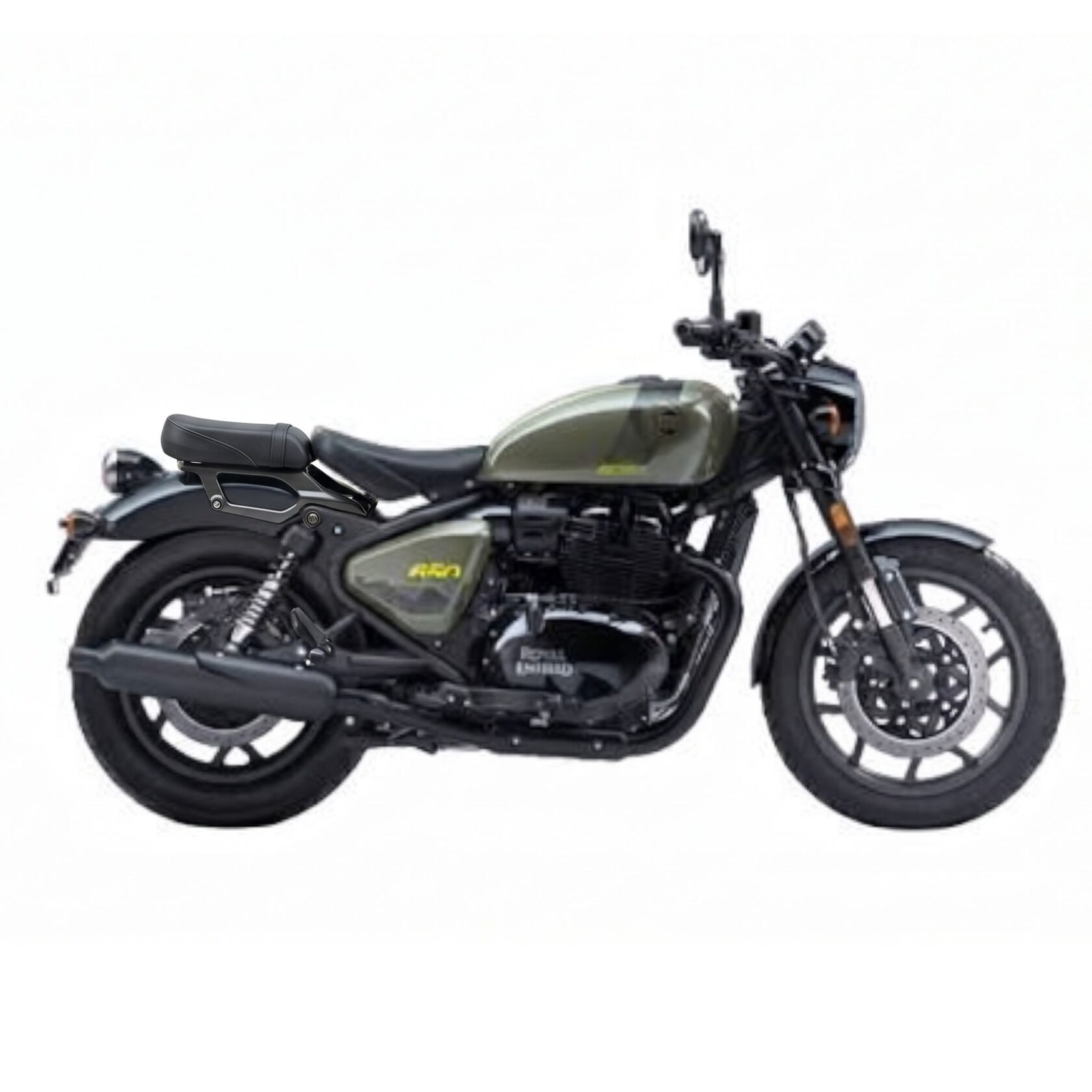 Royal Enfield Shotgun 650 rental in Pattaya – side view