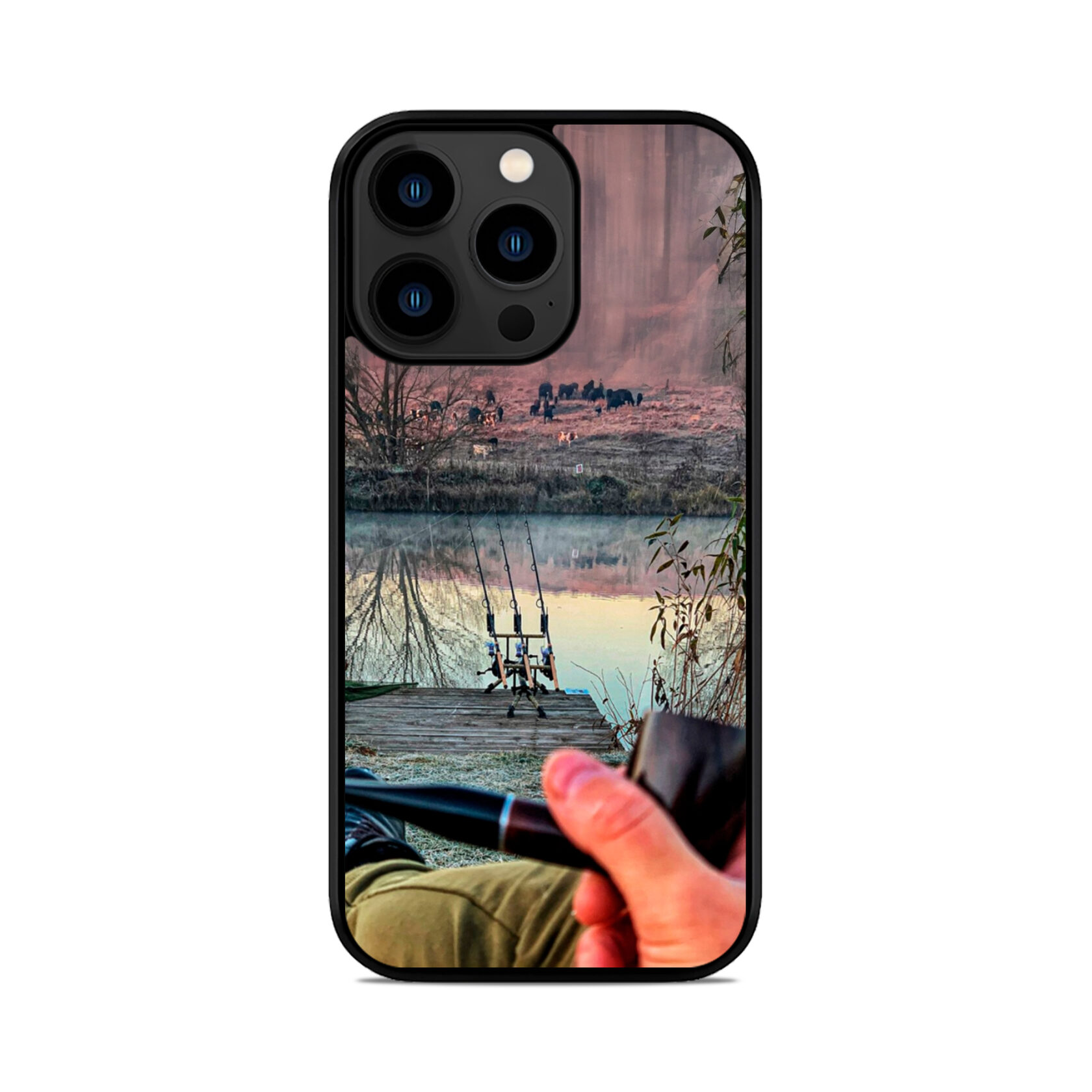 Чохол для iPhone, Samsung, Xiaomi, Huawei, Oppo, Realme Вудочки Люлька