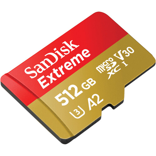 SanDisk 512GB Extreme UHS-I microSDXC Memory Card — iProStore Bakı