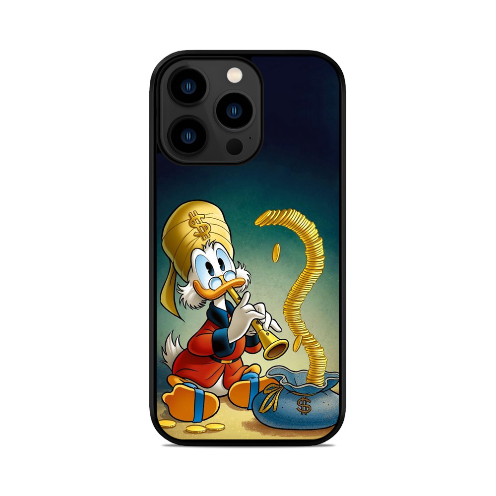 Чохол для iPhone, Samsung, Xiaomi, Huawei, Oppo, Realme Скрудж Змія Гроші