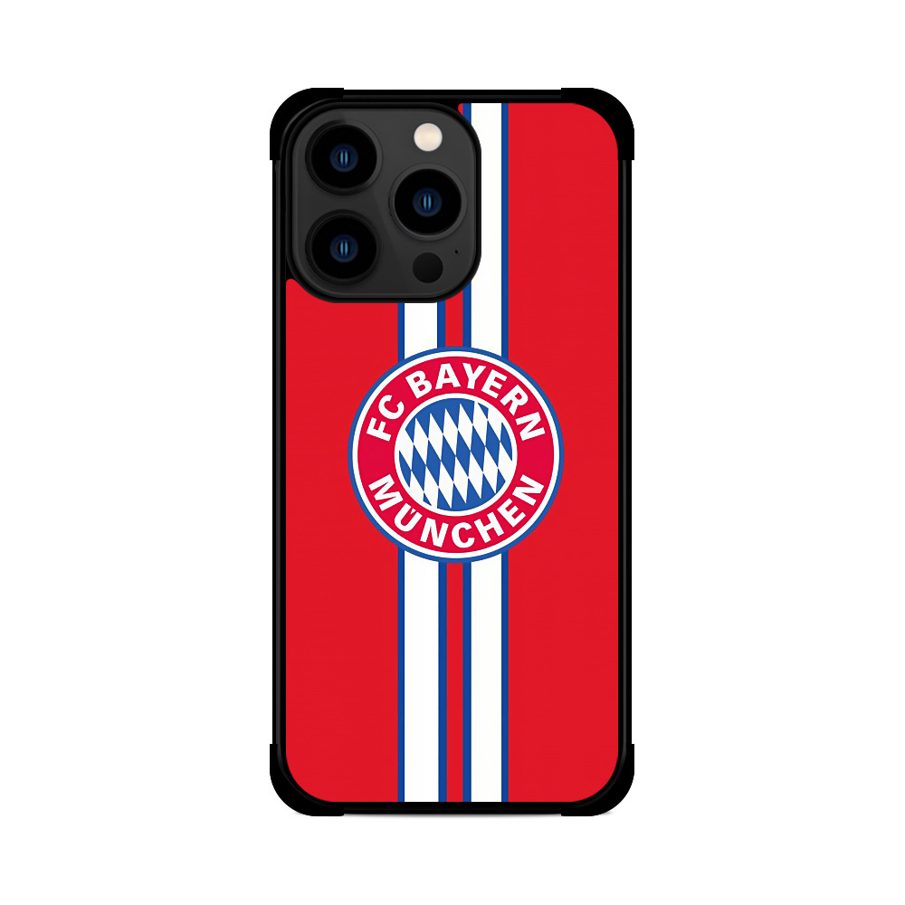 Протиударний чохол для iPhone Bayern Munchen FC Полоси