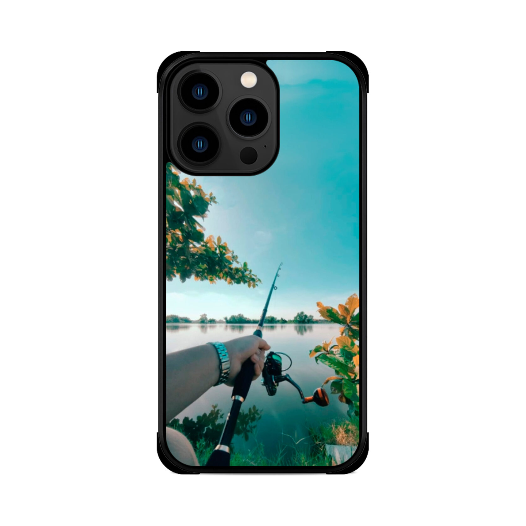 Протиударний чохол для iPhone Літня Рибалка