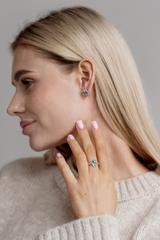 Срібна каблучка "Магнетизм" 2