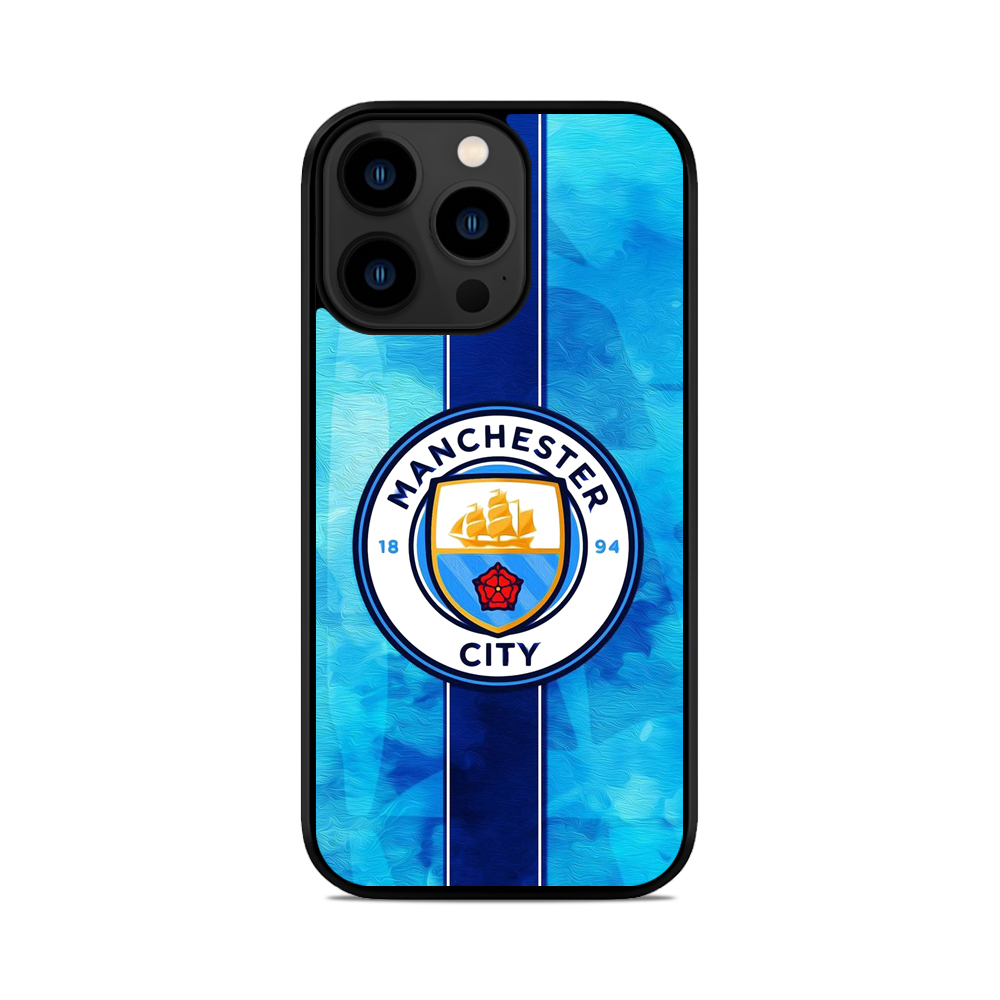 Чохол для iPhone, Samsung, Xiaomi, Huawei, Oppo, Realme Manchester City FC Лого