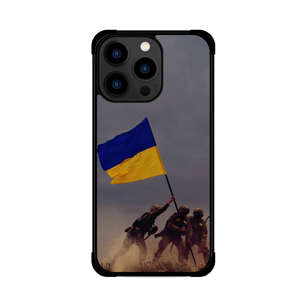 Протиударний чохол для iPhone ЗСУ Сухупутні Війська України