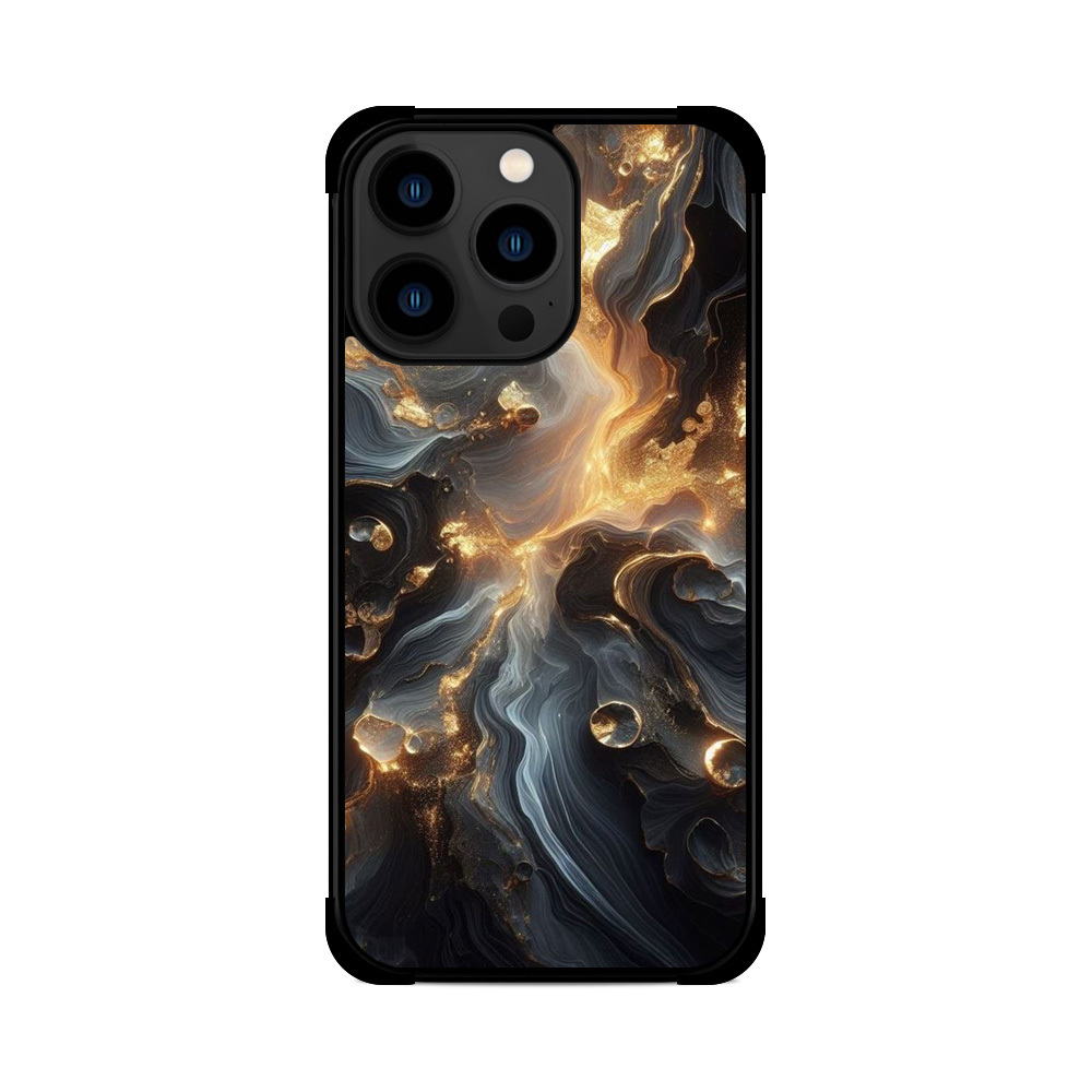 Протиударний чохол для iPhone мармур Космічний