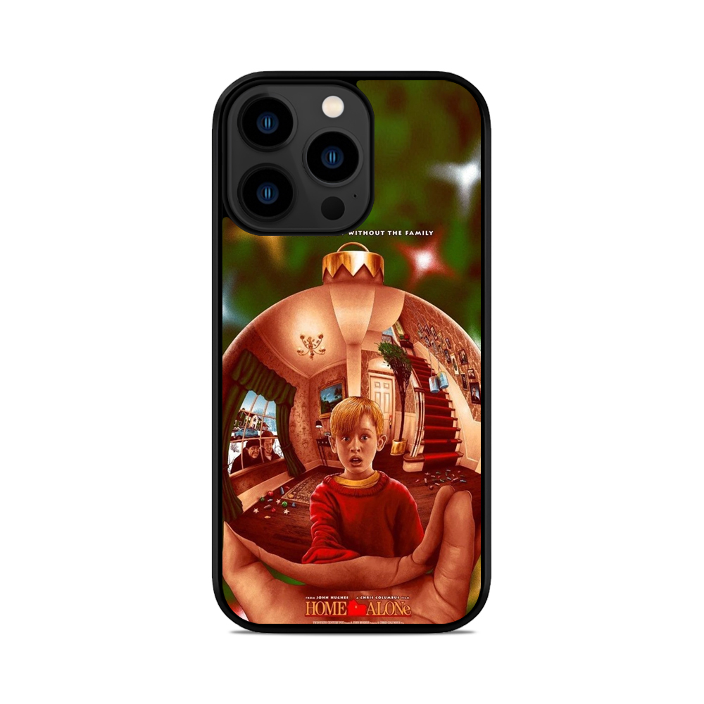 Чохол для iPhone, Samsung, Xiaomi, Huawei, Oppo, Realme ОДИН ДОМА Новорічний Різвдяний чохол на телефон