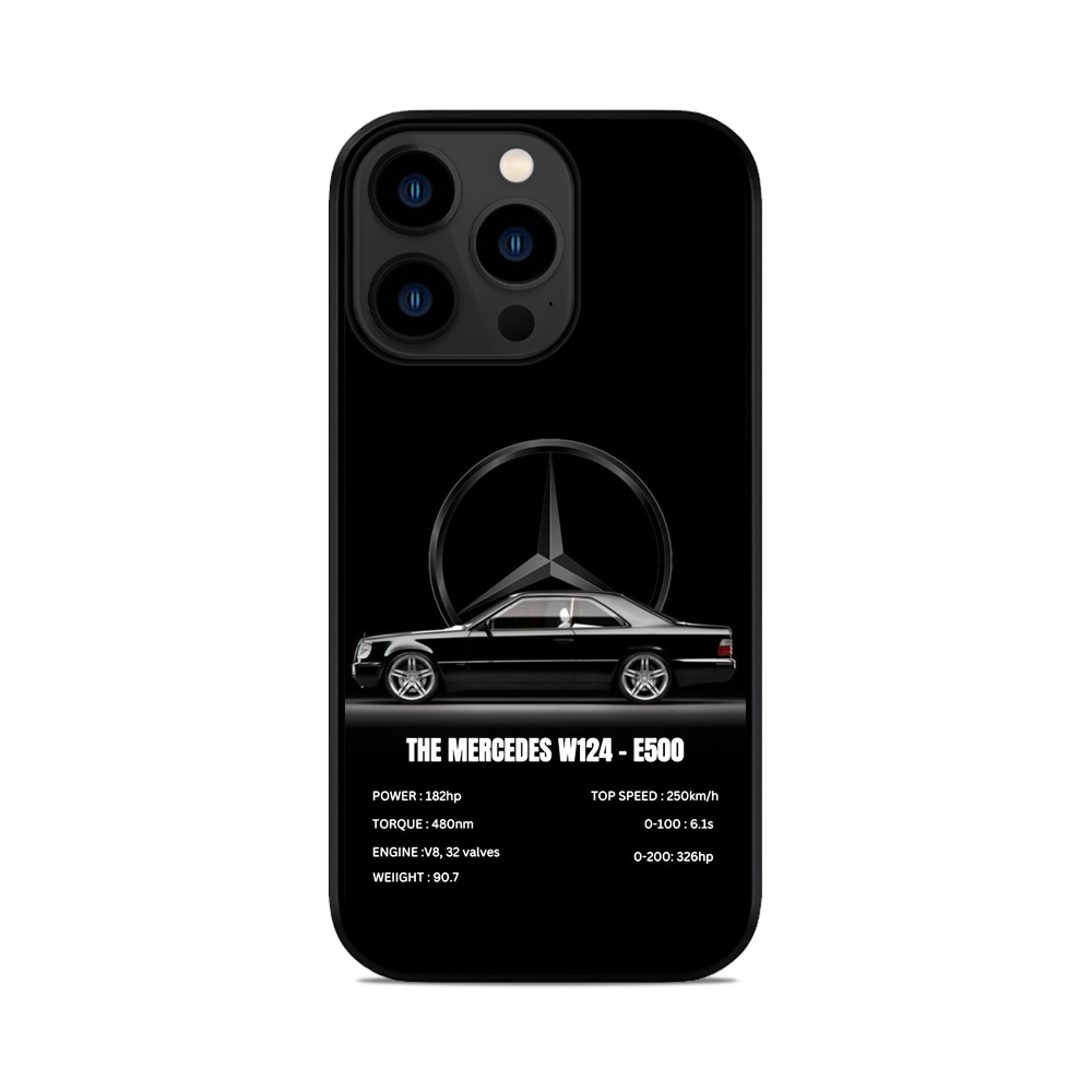 Чохол для iPhone, Samsung, Xiaomi, Huawei, Oppo, Realme Mercedes w124