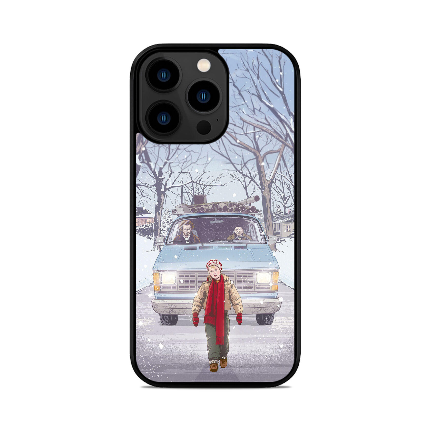Чохол для iPhone, Samsung, Xiaomi, Huawei, Oppo, Realme ОДИН ДОМА КЕВІН І БАНДИТИ