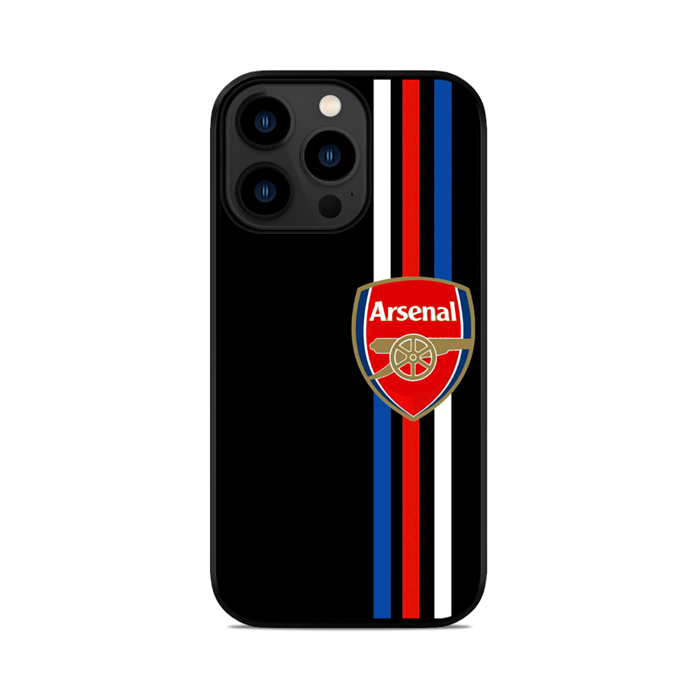 Чохол для iPhone, Samsung, Xiaomi, Huawei, Oppo, Realme Arsenal FC Полоси Справа