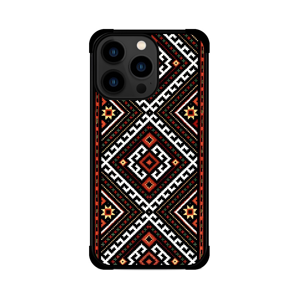 Протиударний чохол для iPhone Вишиванка Українська