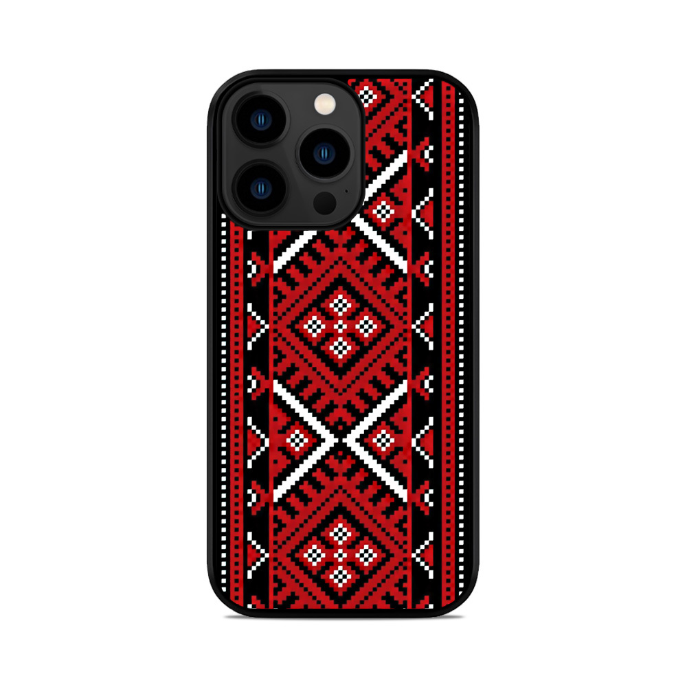 Чохол для iPhone, Samsung, Xiaomi, Huawei, Oppo, Realme Вишиванка Хрестик