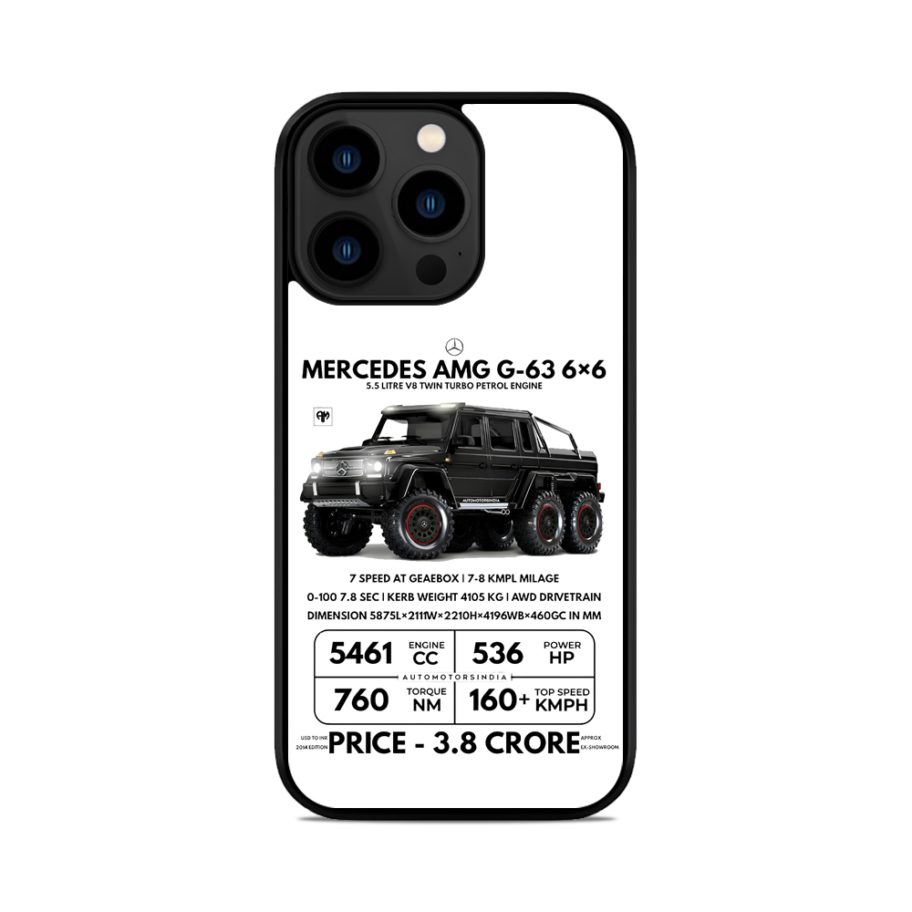 Чохол для iPhone, Samsung, Xiaomi, Huawei, Oppo, Realme Mercedes AMG G63 6x6
