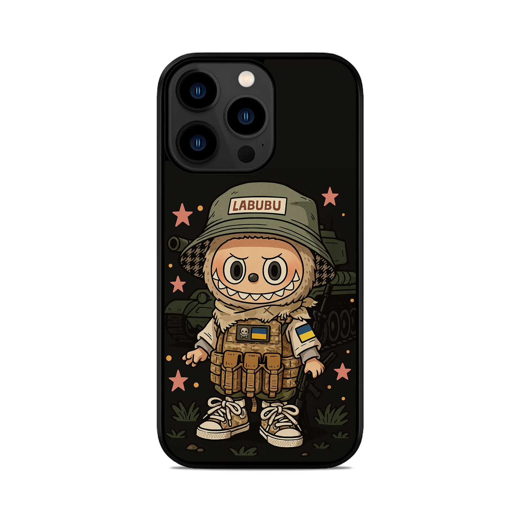 Чохол для iPhone, Samsung, Xiaomi, Huawei, Oppo, Realme LABUBU ТАНК Лабубу