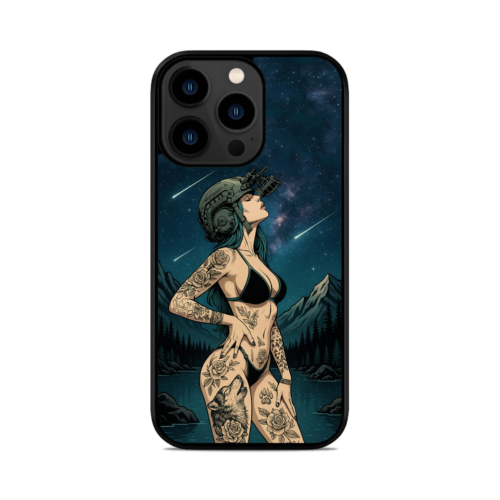 Чохол для iPhone, Samsung, Xiaomi, Huawei, Oppo, Realme ТИХІ НОЧІ ЗСУ