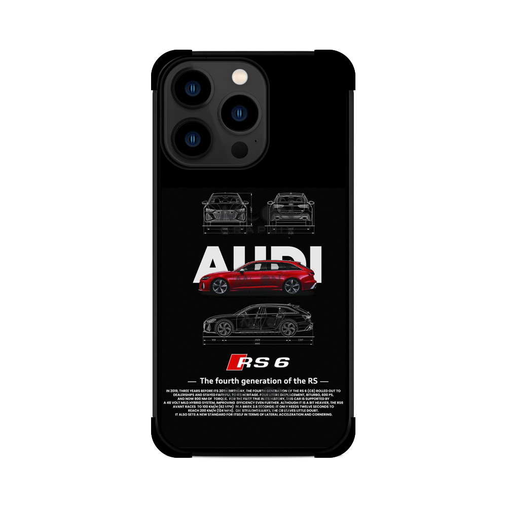 Протиударний чохол для iPhone Audi RS6