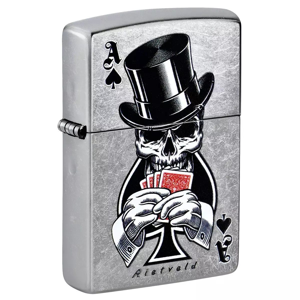 207 Zippo Rietveld Ace of Spades Design - Zippo