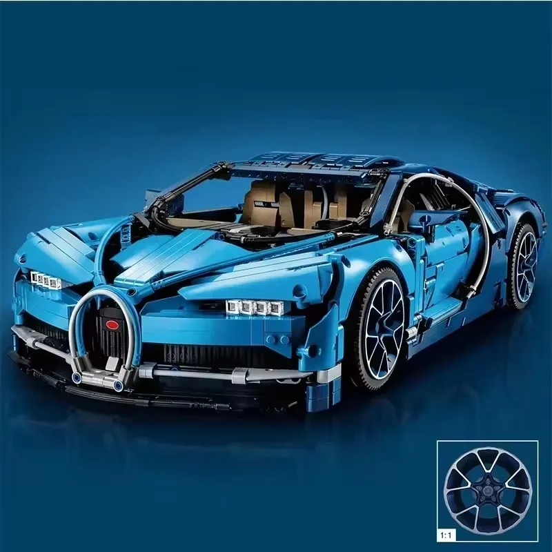 Конструктор суперкара Bugatti Chiron
