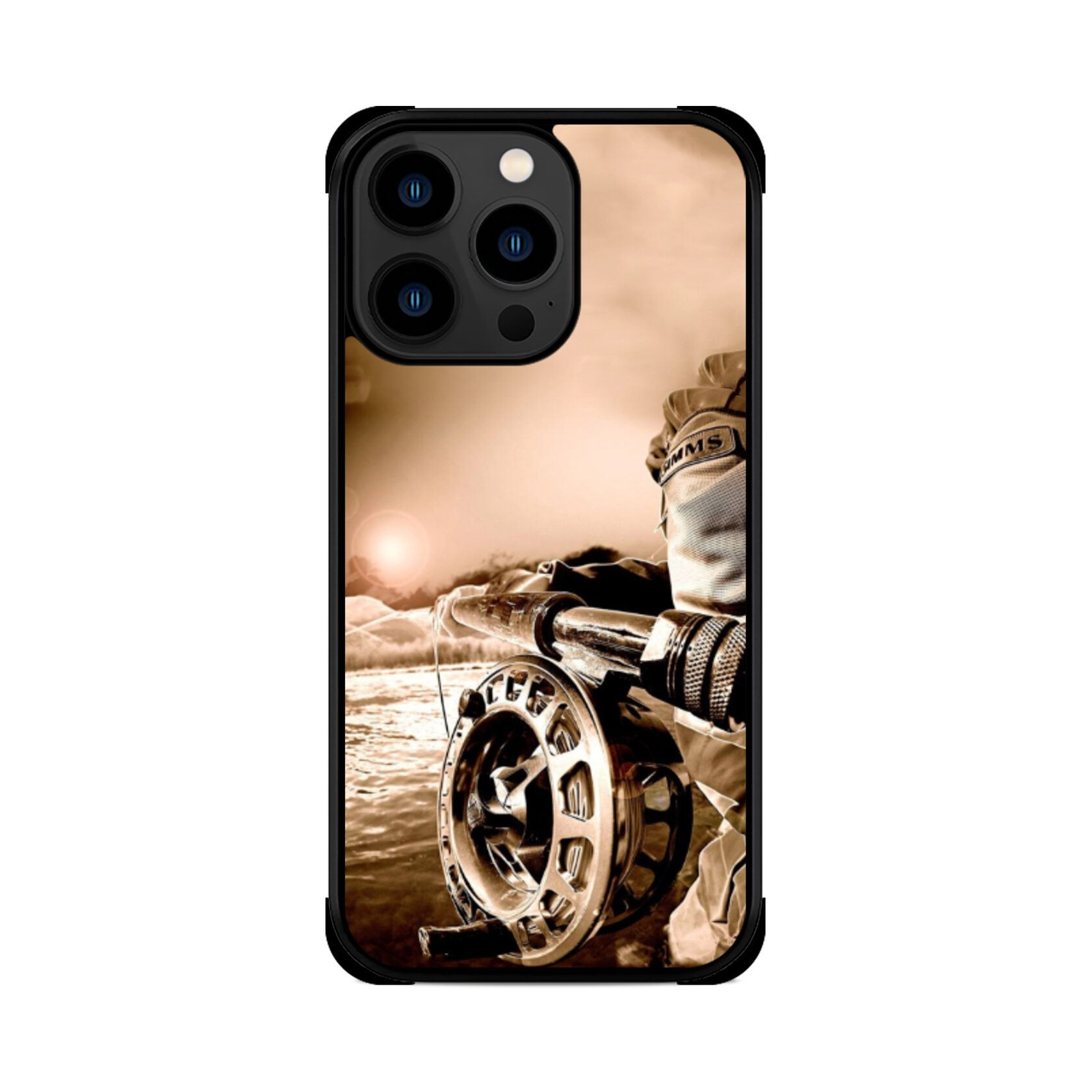 Протиударний чохол для iPhone Рибалка Вудочка