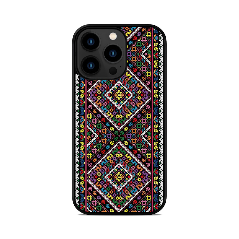 Чохол для iPhone, Samsung, Xiaomi, Huawei, Oppo, Realme Вишиванка Кольорова