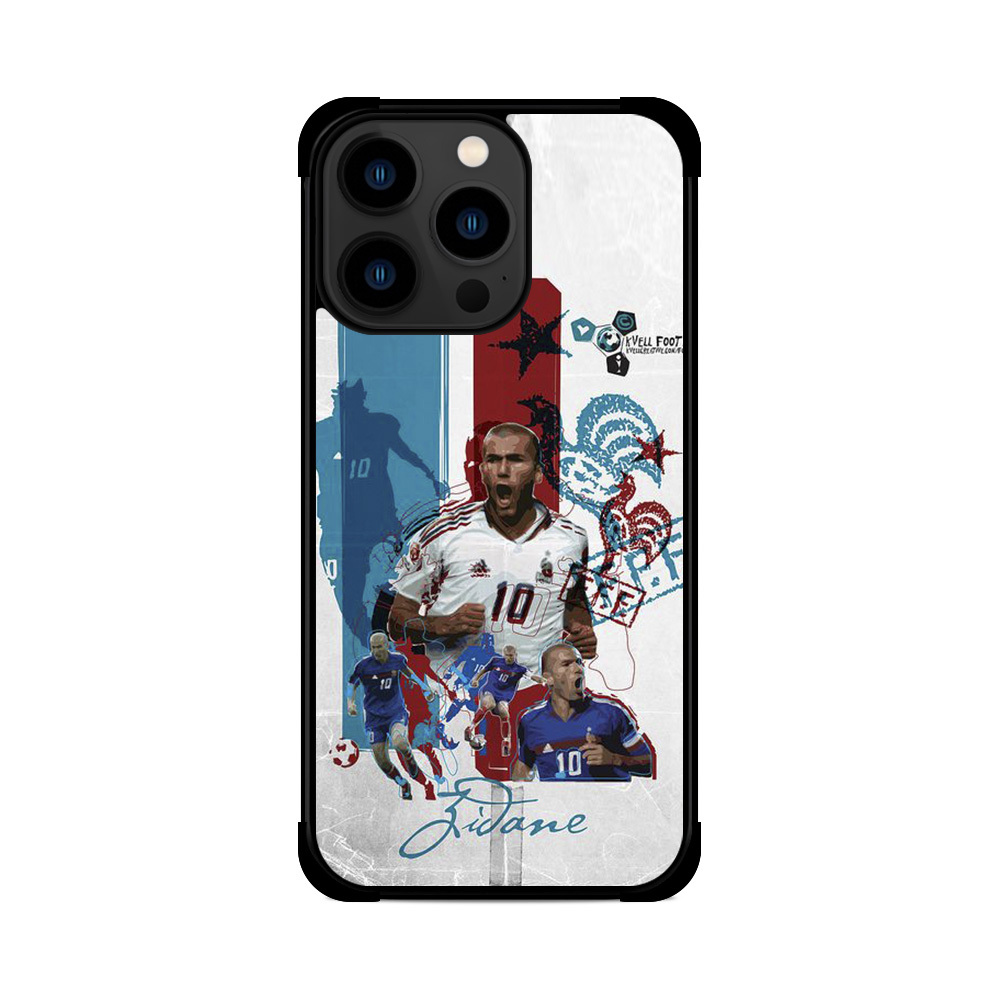 Протиударний чохол для iPhone Zineddin Zidane Колаж