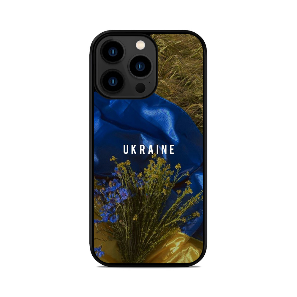 Чохол для iPhone, Samsung, Xiaomi, Huawei, Oppo, Realme Патріотичні шпалери Ukraine