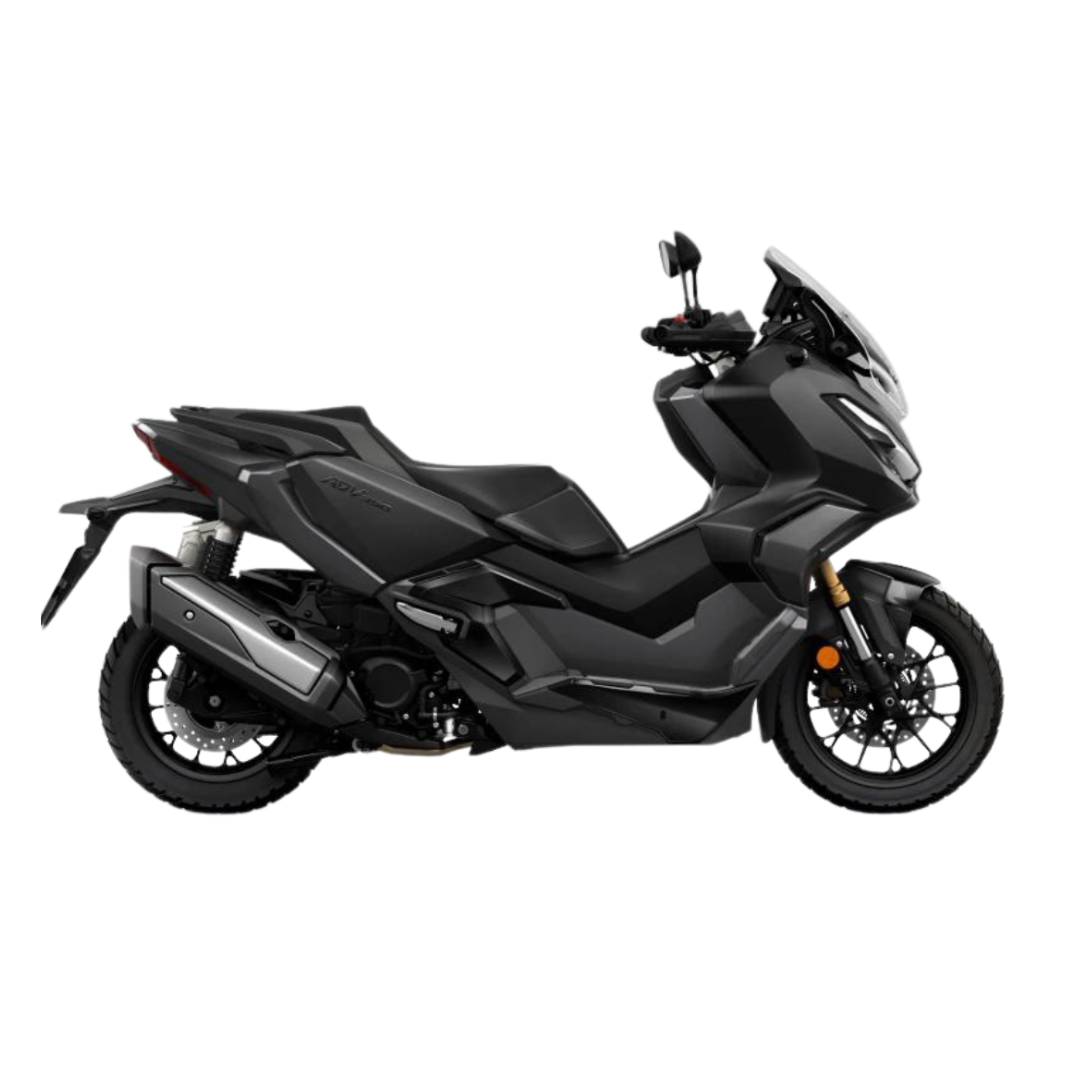 Honda ADV 350 2025 rental Pattaya — black matte premium maxi-scooter