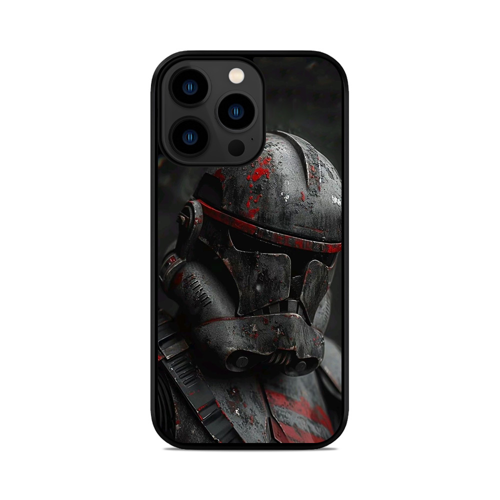 Чохол для iPhone, Samsung, Xiaomi, Huawei, Oppo, Realme SW Воїн Чорний