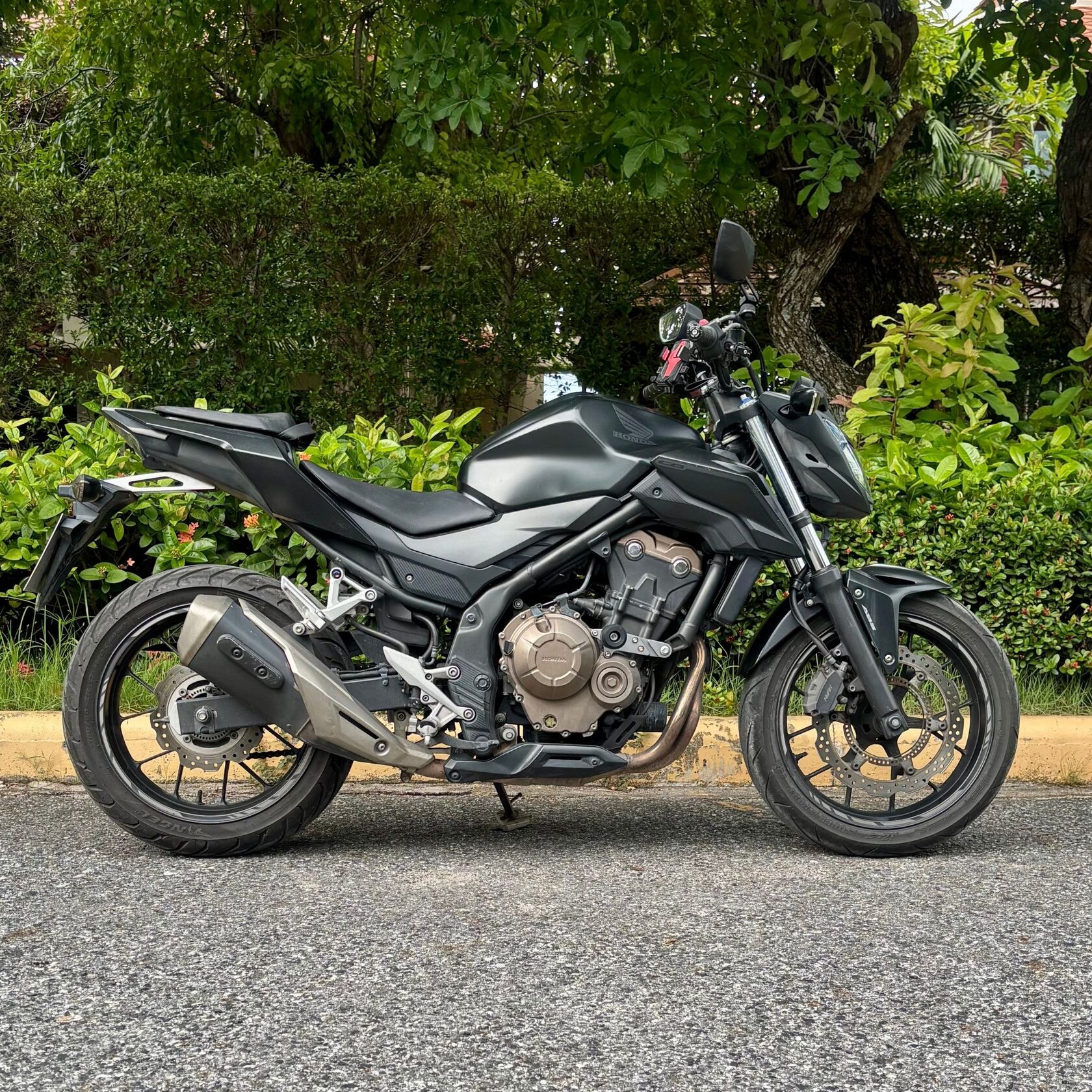 Rent versatile Honda CB500F entry-level big bike in Pattaya Thailand