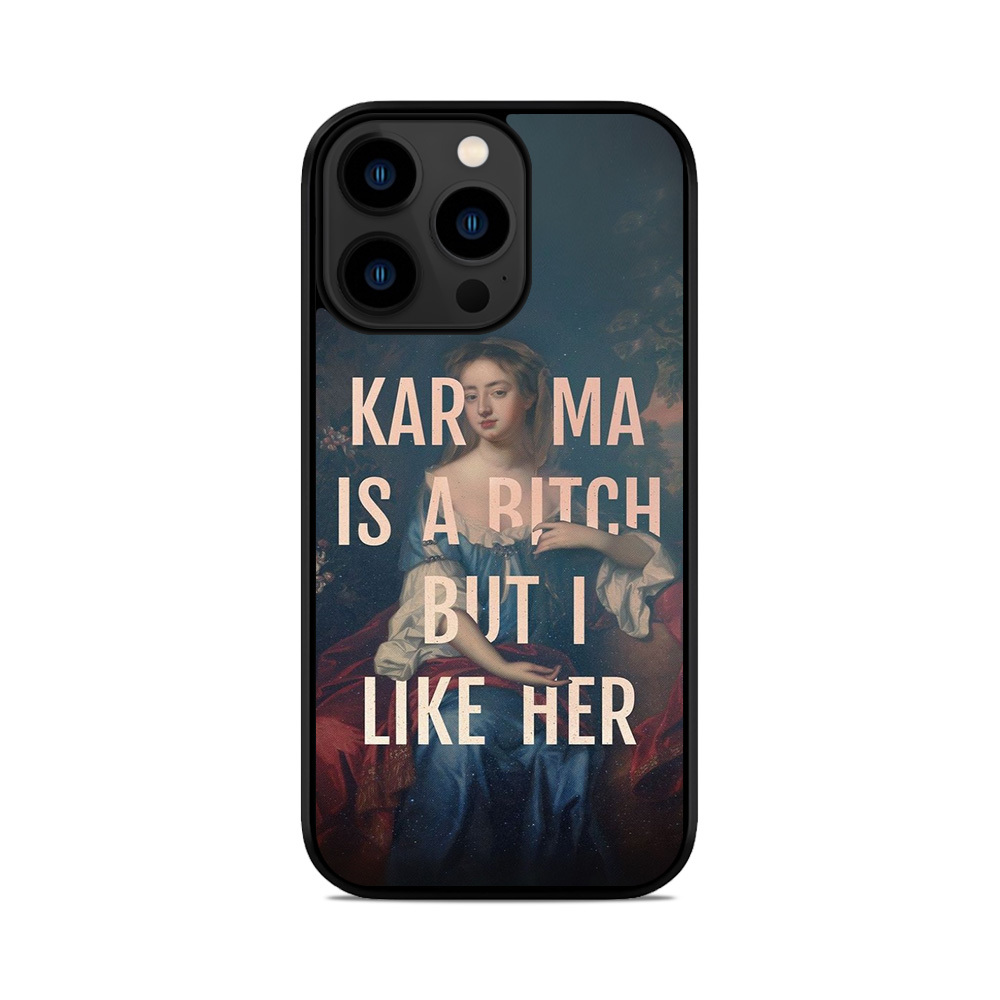 Чохол для iPhone, Samsung, Xiaomi, Huawei, Oppo, Realme Жарти Karma
