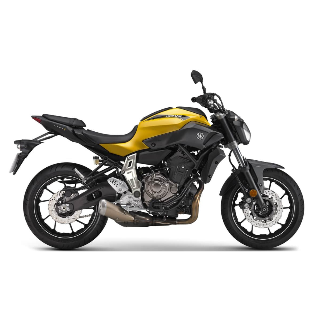 Yamaha MT-07 Gen 1 naked motorcycle rental in Pattaya