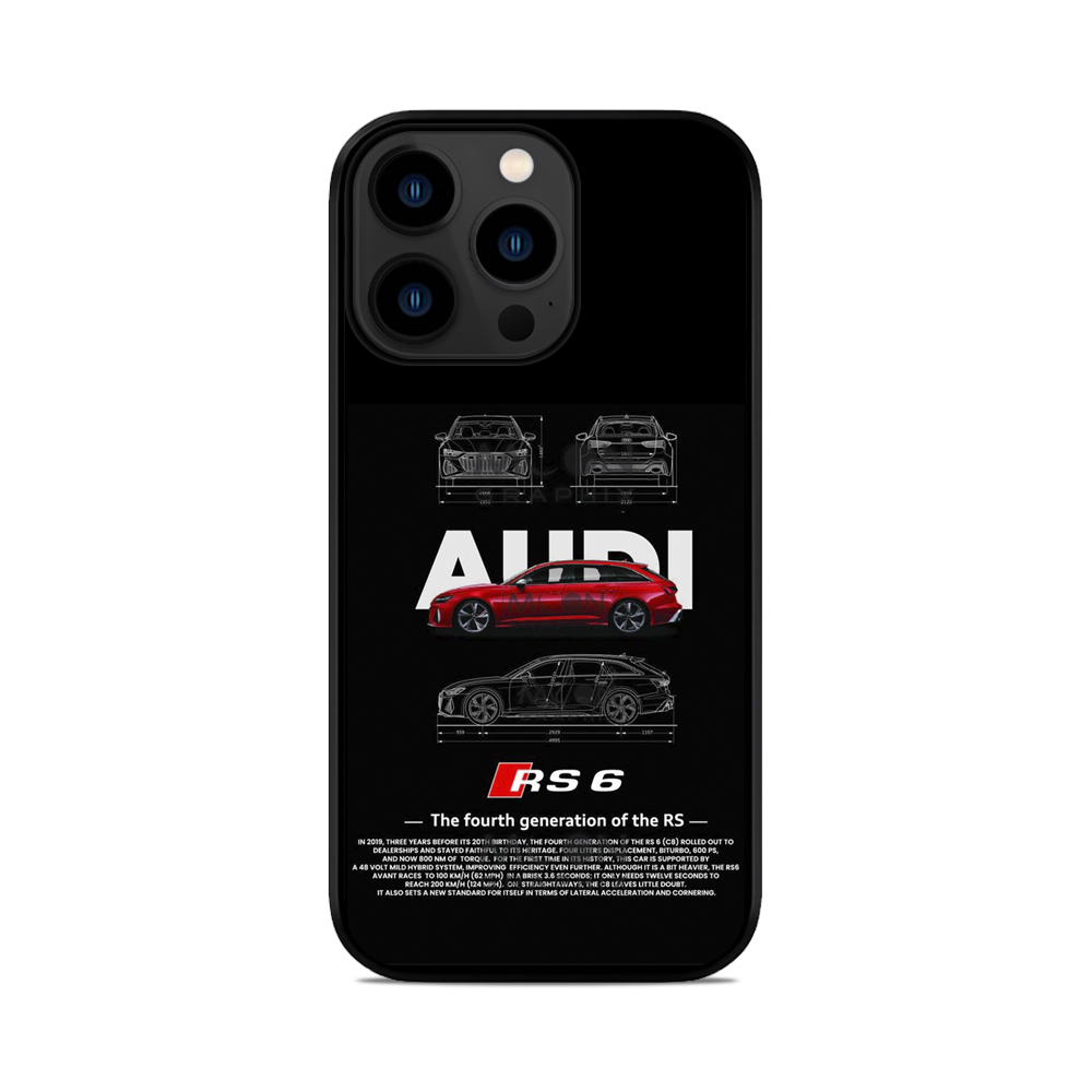 Чохол для iPhone, Samsung, Xiaomi, Huawei, Oppo, Realme Audi RS6