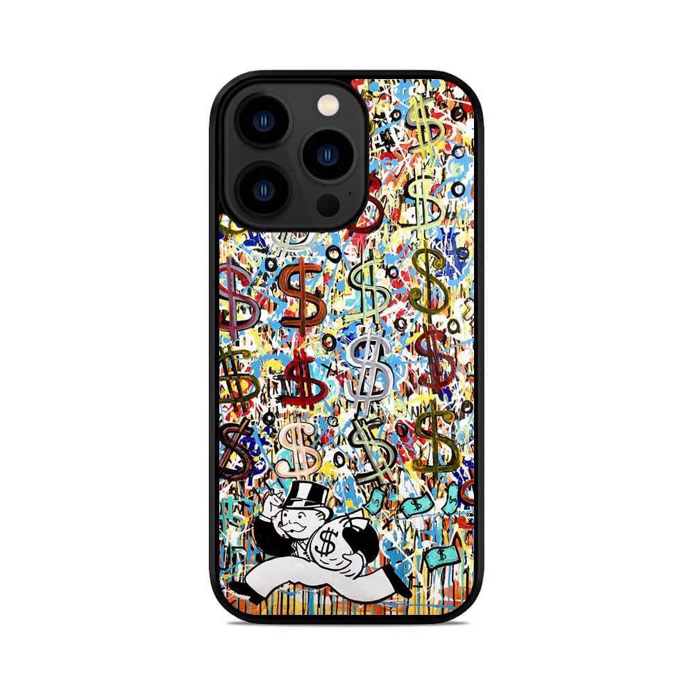 Чохол для iPhone, Samsung, Xiaomi, Huawei, Oppo, Realme графіті Багатий Дядя