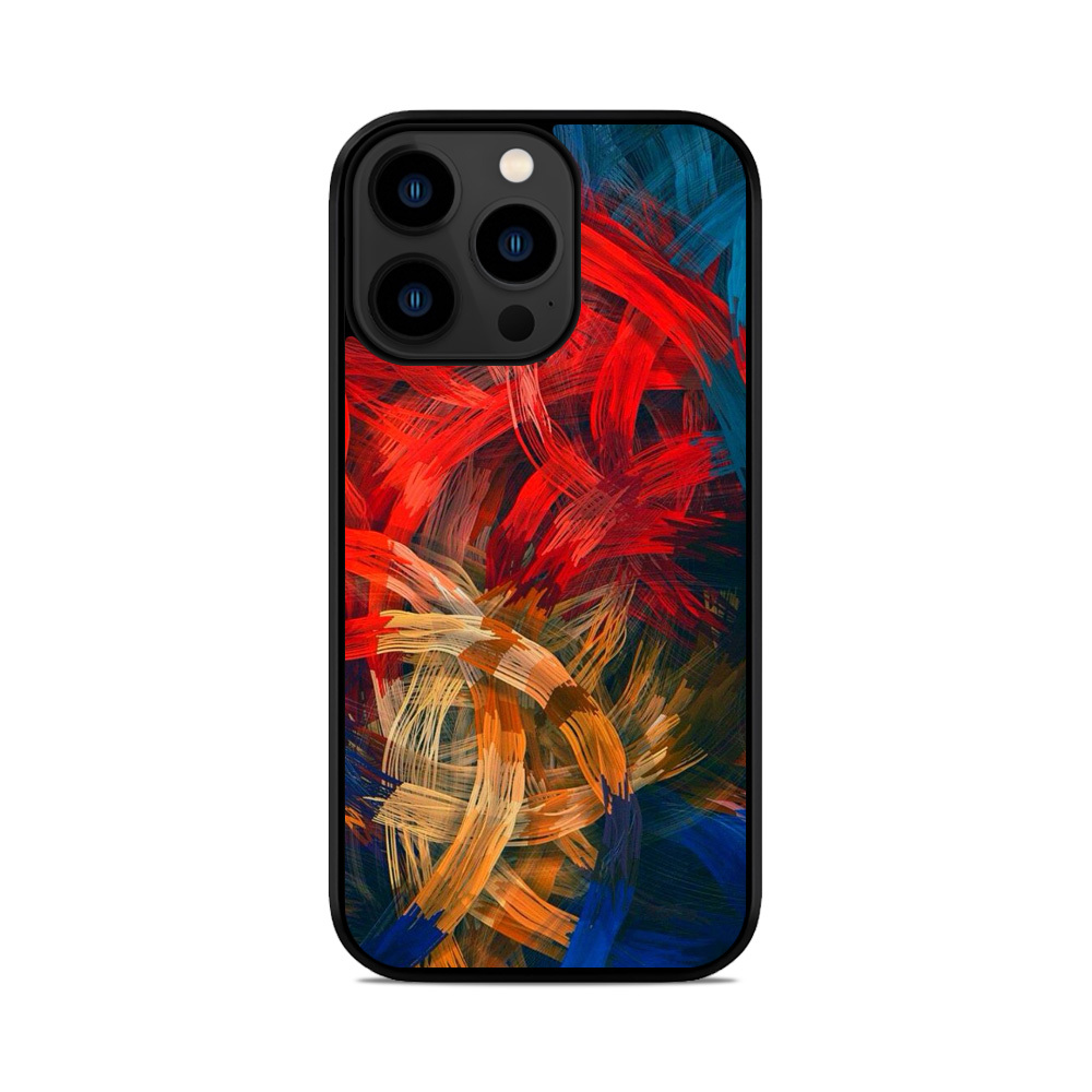 Чохол для iPhone, Samsung, Xiaomi, Huawei, Oppo, Realme абстракція Вибух Кольорів