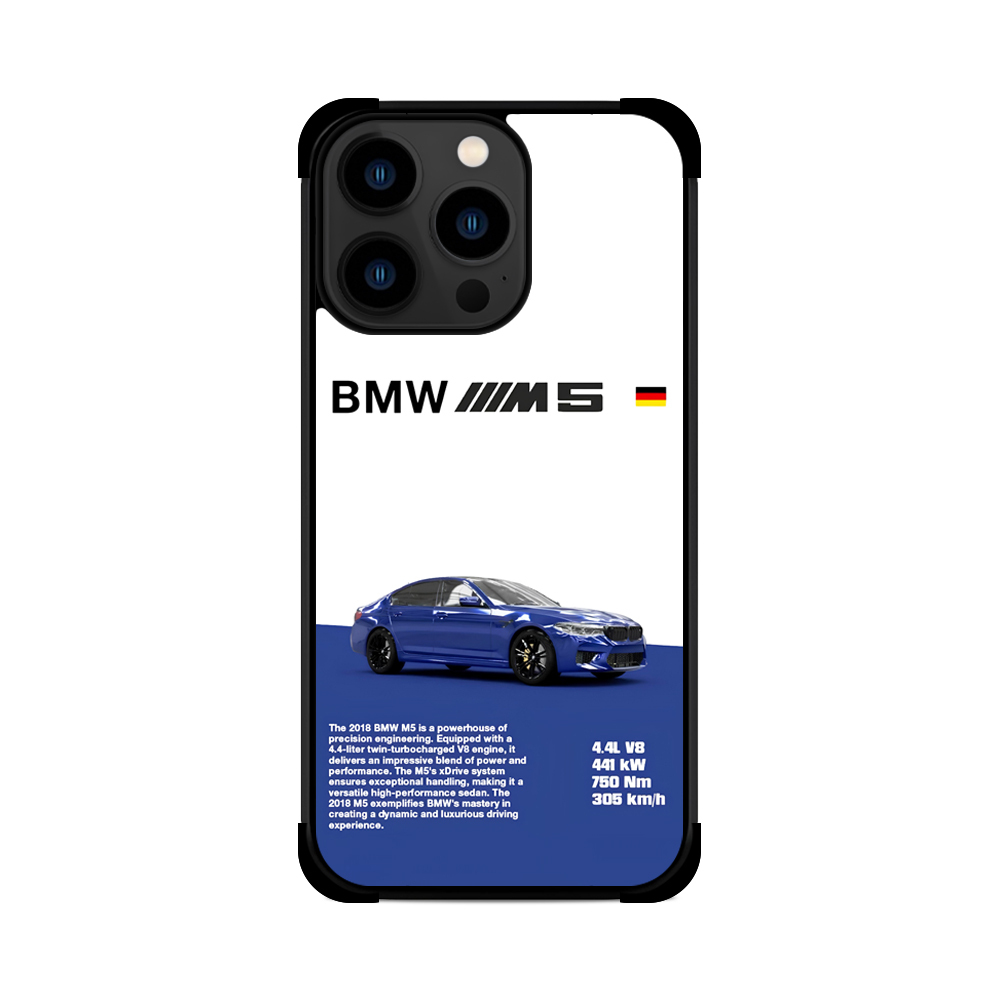 Протиударний чохол для iPhone BMW M5_Blue