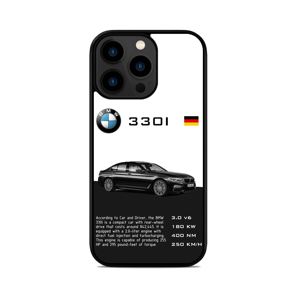 Чохол для iPhone, Samsung, Xiaomi, Huawei, Oppo, Realme BMW 330I