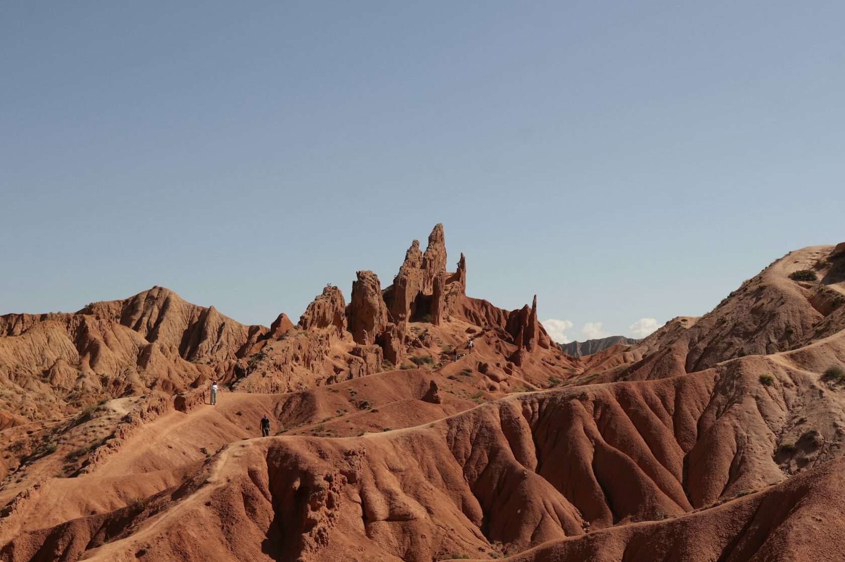 Red sandstone formations of Skazka, Fairy Tale Canyon