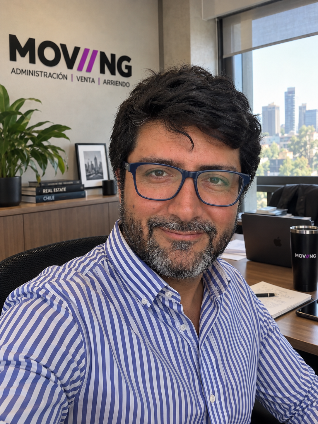 Rodrigo Martínez Lorca, cofundador y director general de Moviing