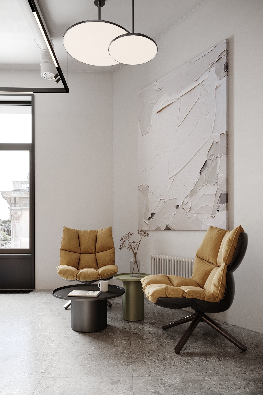 This modern office for a young IT company is located in the historic 