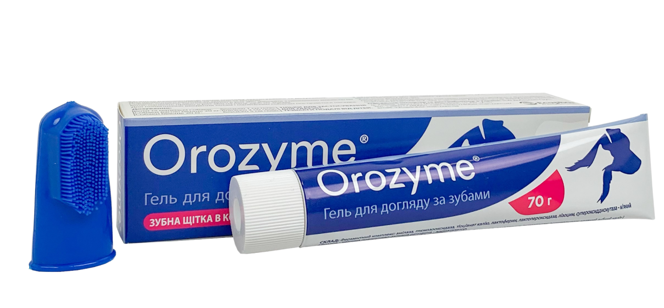 Orozyme (Орозим) - гель для чистоты и здоровья зубов питомца