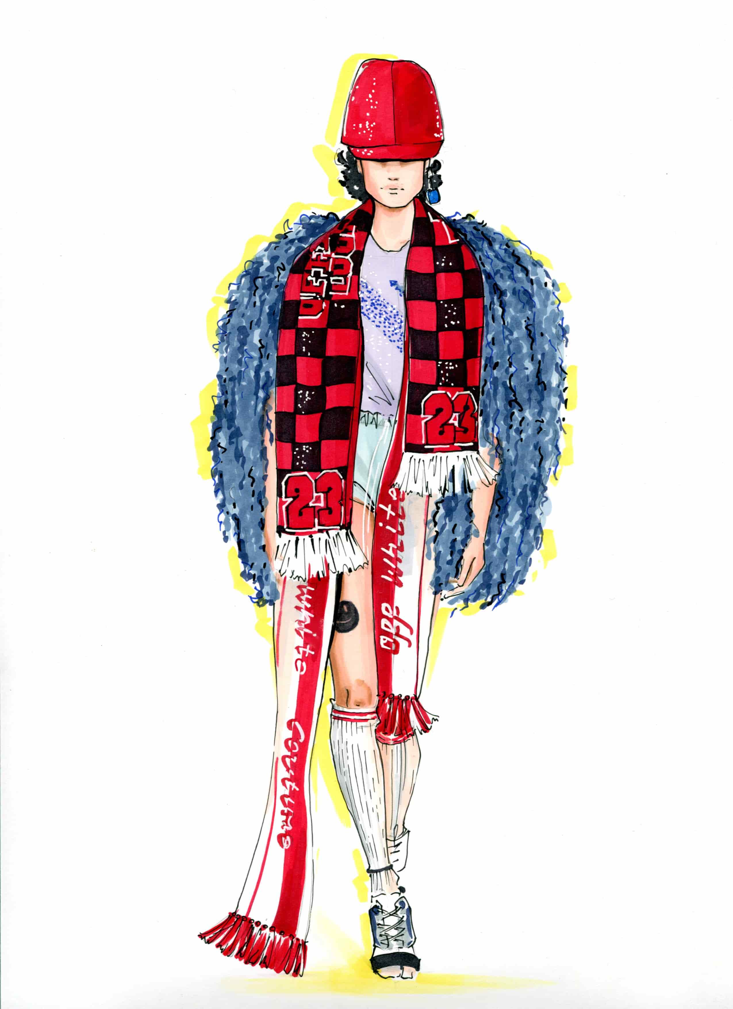 как нарисовать мужскую фигуру. Изображение маркерами