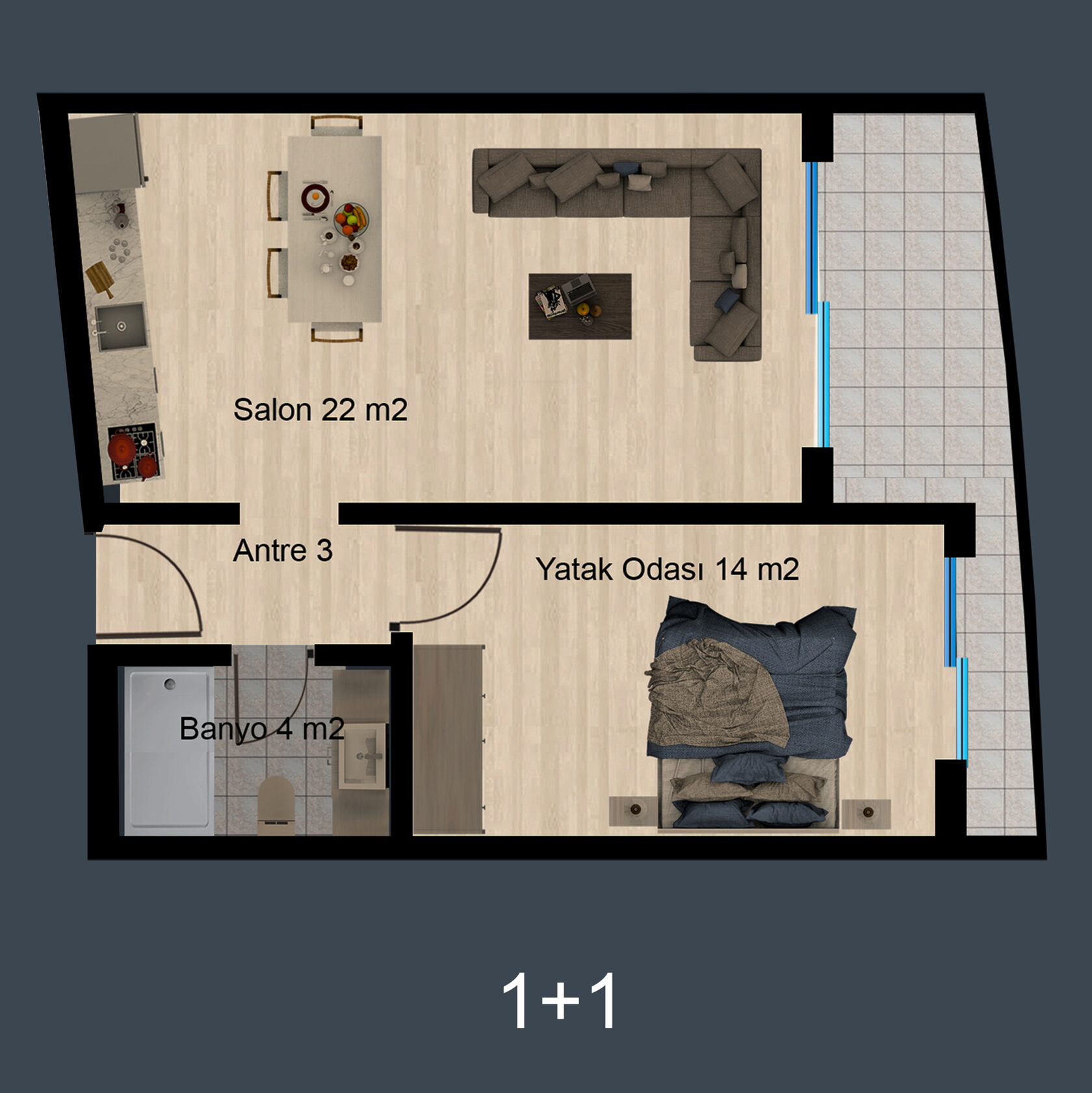 Ейска жилой модуль ландшафт