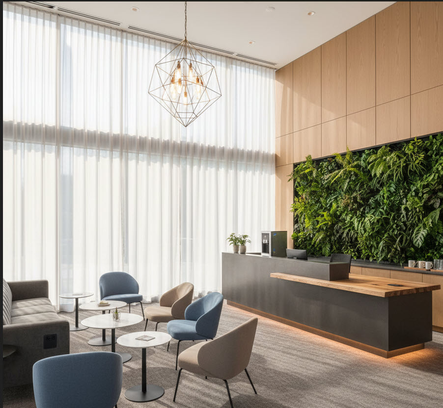 Welcoming Reception Area