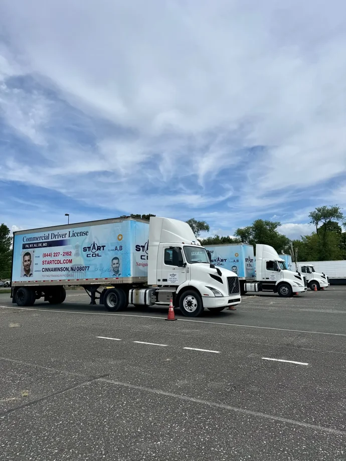 CDL-A simulator session for safe driving practice