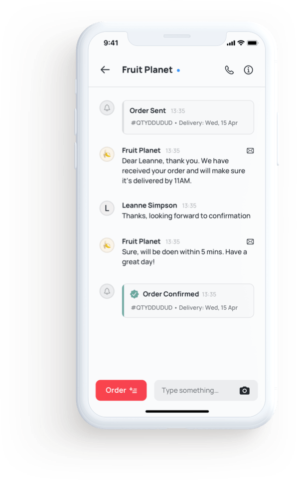 Chat iOS app design
