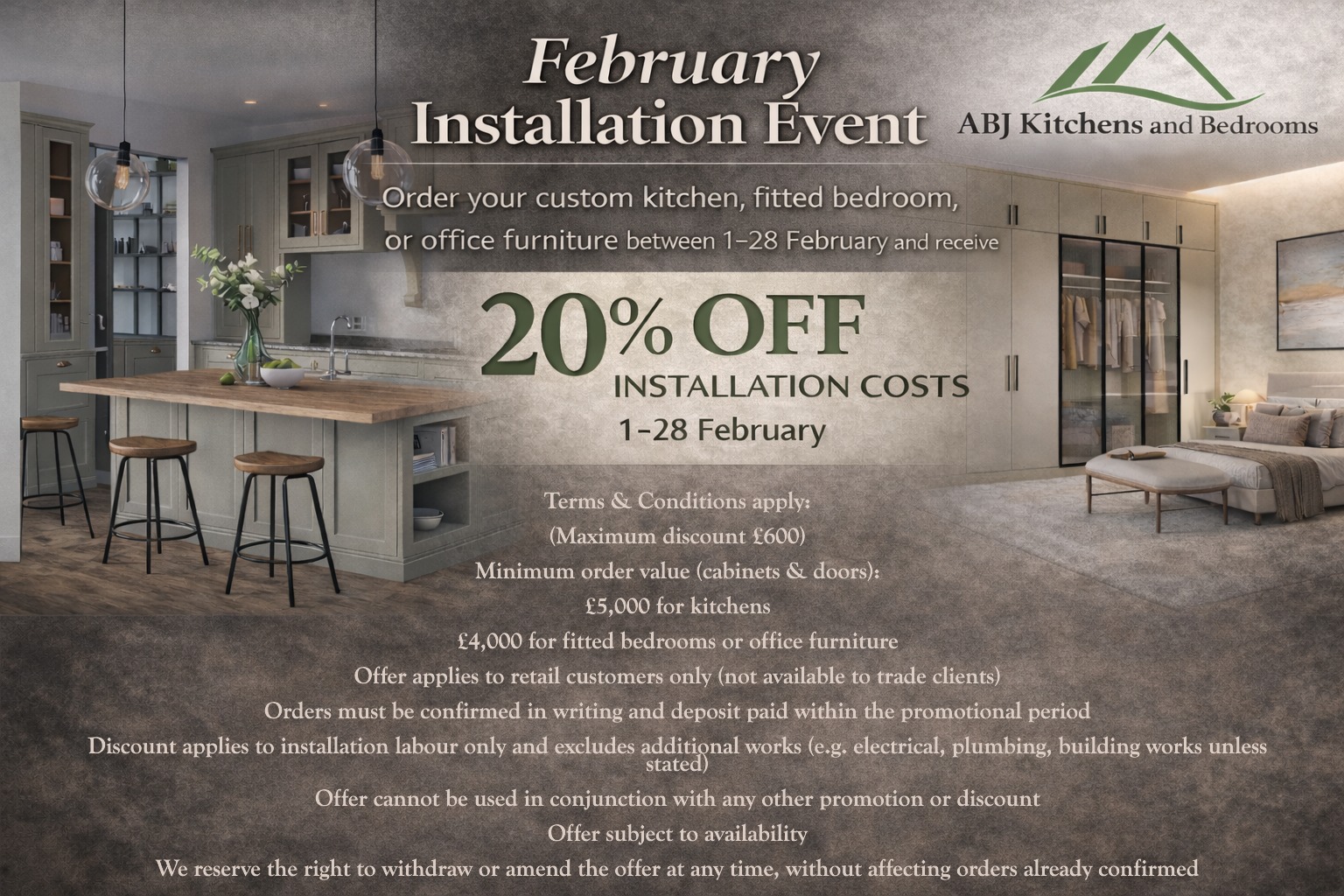 February Kitchen Sale Peterborough