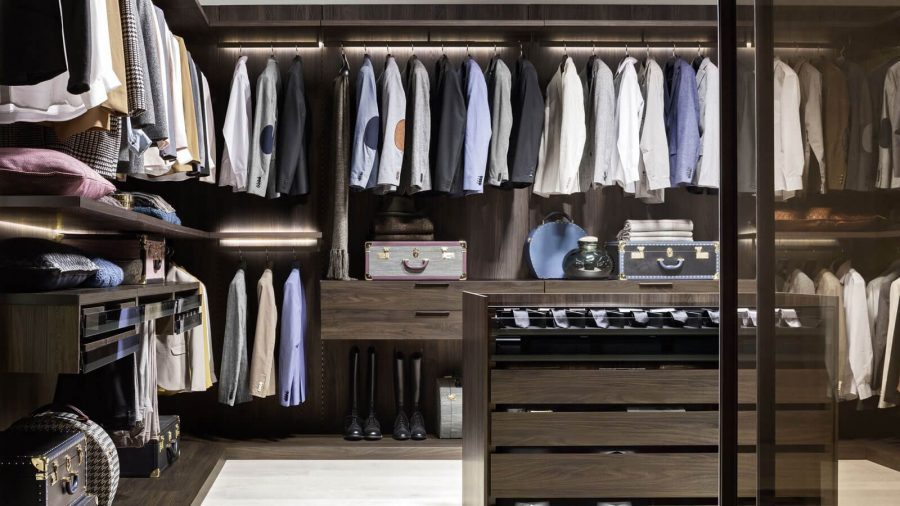 Фурнитура для шкафов и гардеробных сделана в Европе