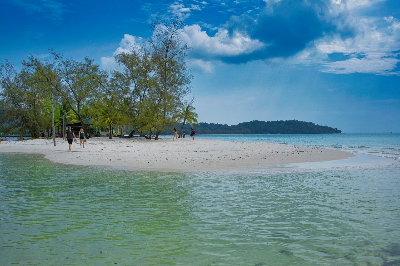 Koh Rong Sanloem, бирюзовая вода